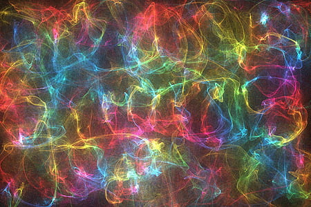 multicolored sound wave digital photo
