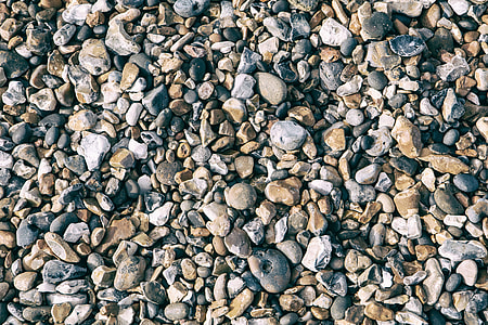Highly detailed shot of a pebble beach in Kent, England. Image captured with a Canon 5D DSLR