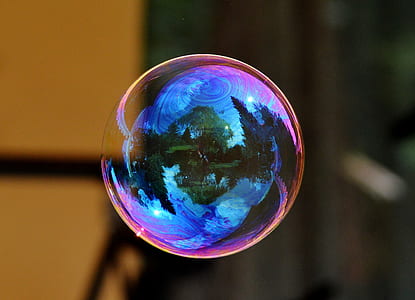 Image of a Floating Bubble
