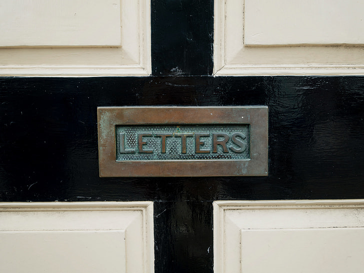 Rusty Letterbox Door