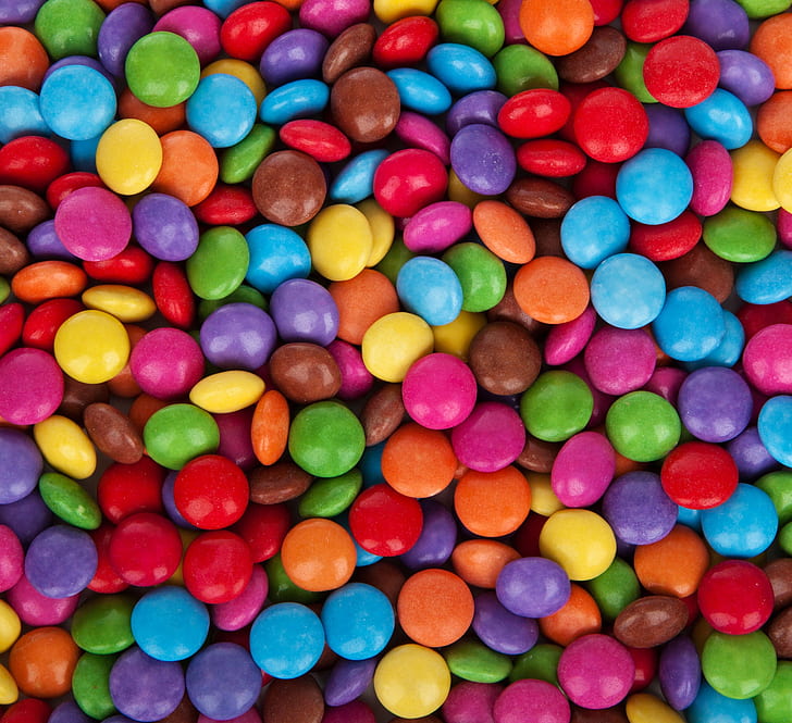assorted-color chocolate chip lot