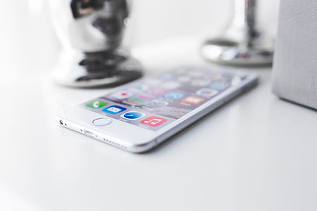 silver iPhone 6