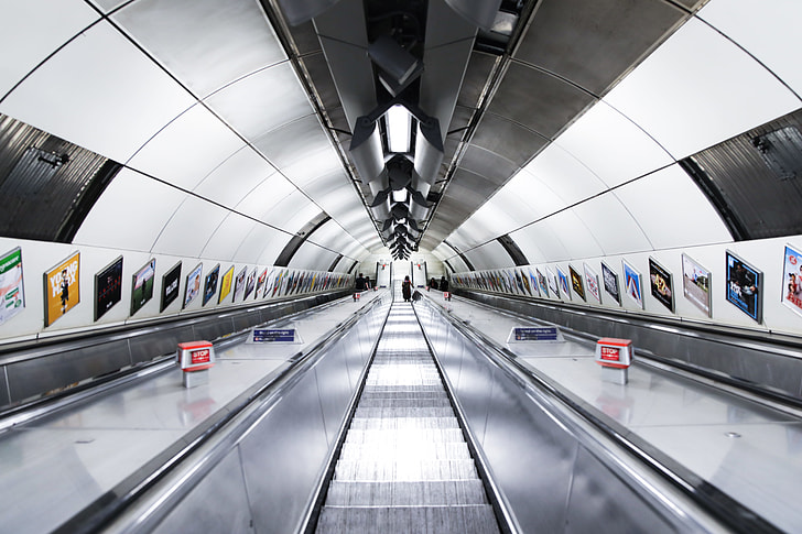 Entering the London Underground