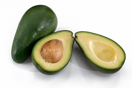 green avocado fruit