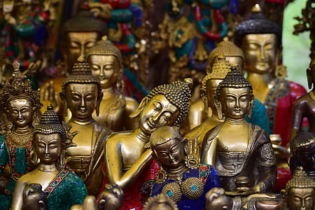 Gautama Buddha figurine lot