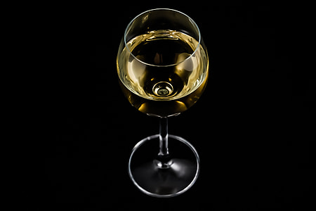 Glass of white wine