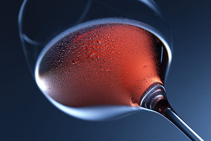 low angle closeup photography of wine glass