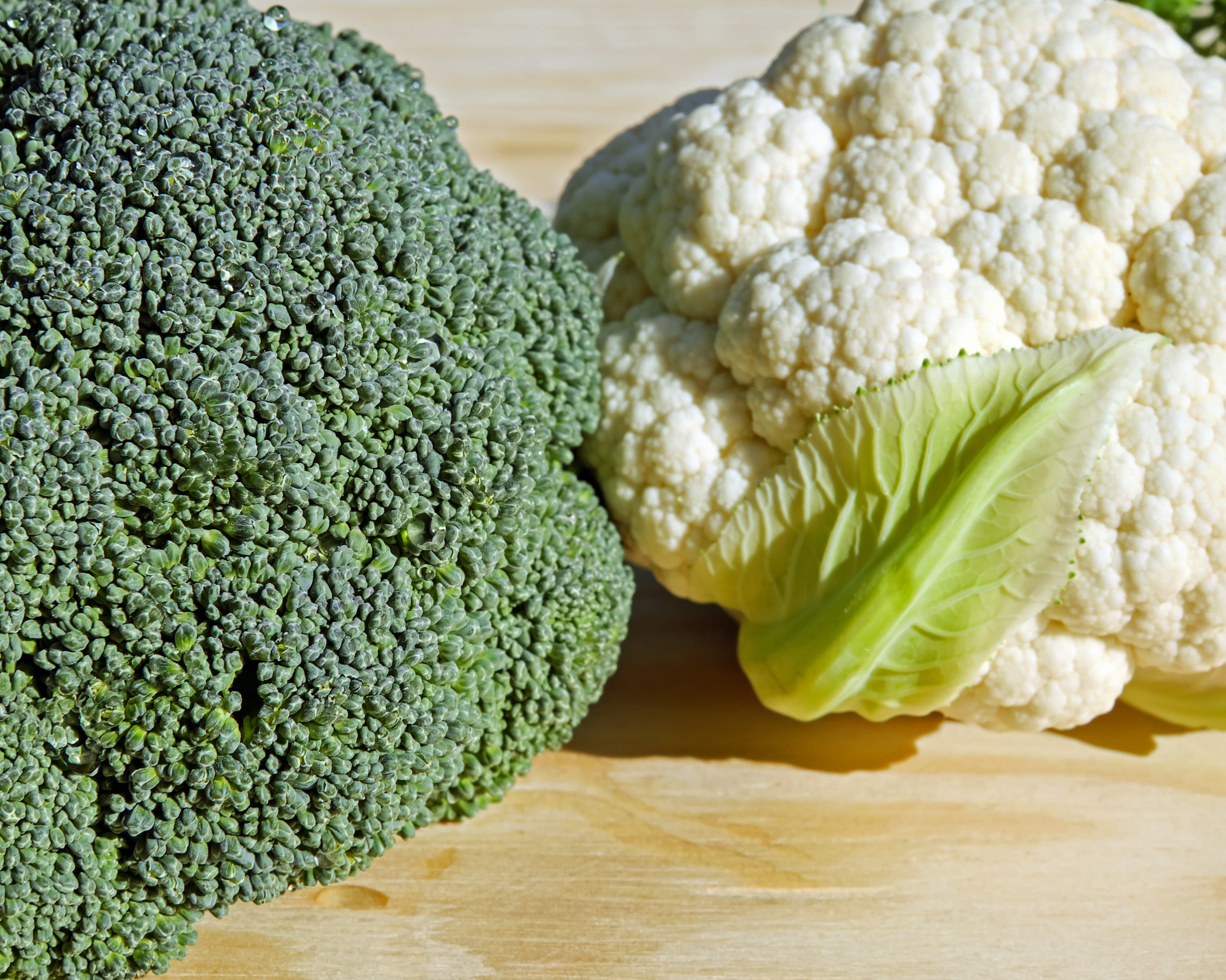 Royalty-Free photo: | and PickPik broccoli cauliflower Two