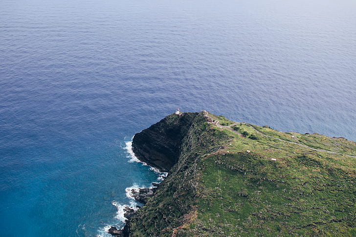 aerial view photography of cliff during daytime