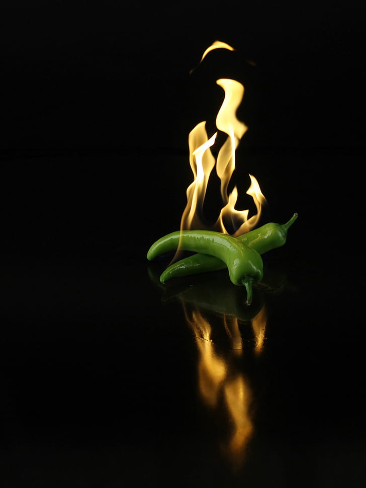 Green Chili With Fire