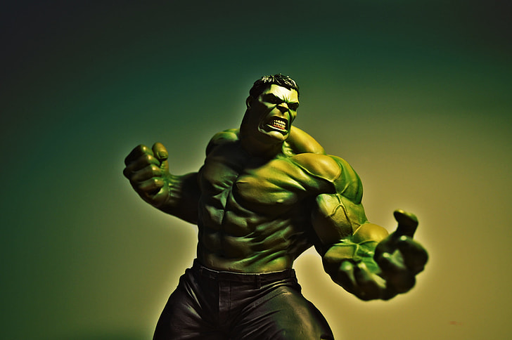 The Incredible Hulk digital wallpaper
