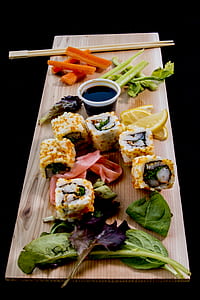Variety of Foods With Chopsticks