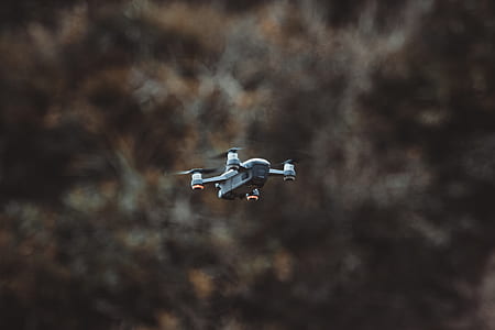 Black and Gray Drone