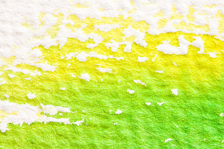 green, white, textile, watercolour, painting technique, soluble in water