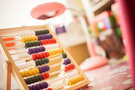 Childrens Wooden Abacus