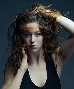Photography of Woman Wearing Black Tank Top