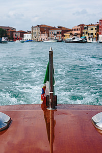 From the boat on my way to the Islands of Murano