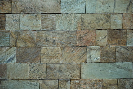 brown and beige tiles