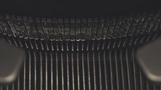Close-up Photo of Typewriter
