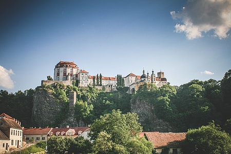 Beautiful Castle In Vranov, Czech Republic