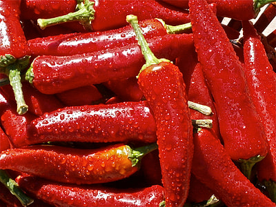 bunch of red chili