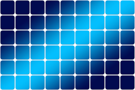 blue and white digital wallpaper