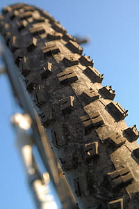 bicycle tire close-up photography