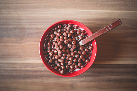 Chocolate Cereal Balls Breakfast