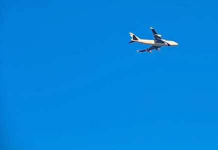 Timelapse Photography of White Passenger Plane in Sky