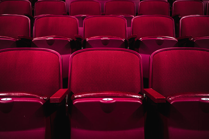 Cinema seats at the movies