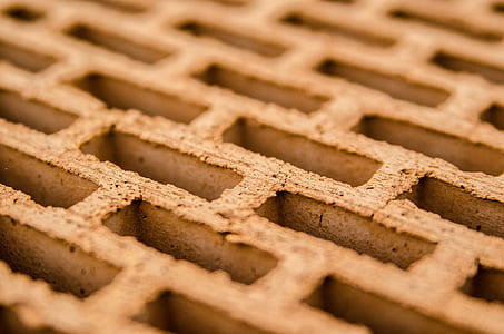 close up photo of brown brick