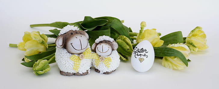 two white sheep party favors