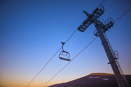 Sunset Ski Lift