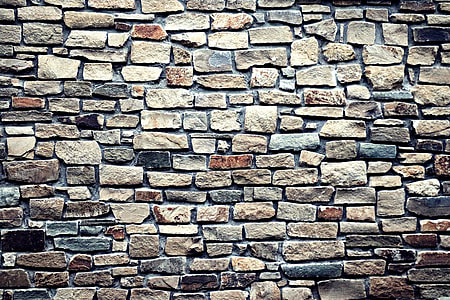 brown brick wall