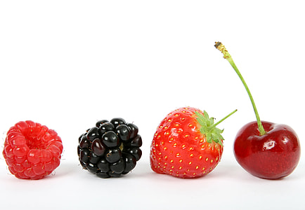 Selection of berries