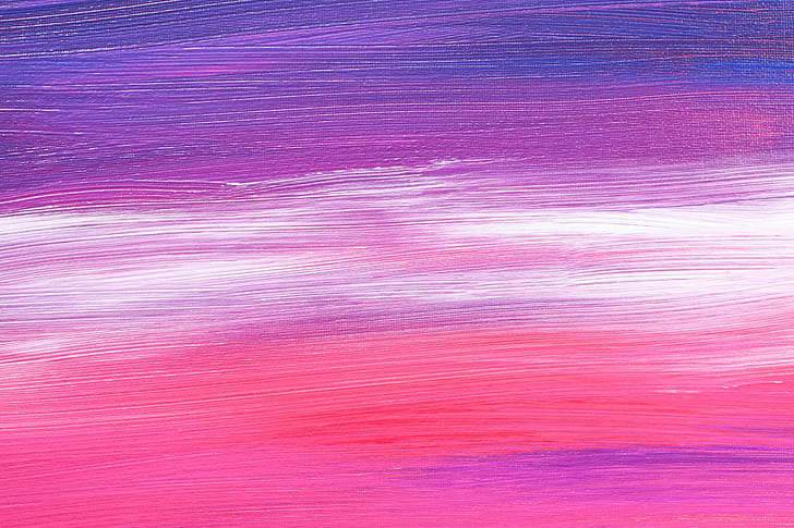 purple, white, and pink abstract art illustration