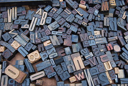 assorted-letter stamp lot
