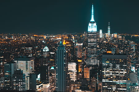 high-rise building New York city
