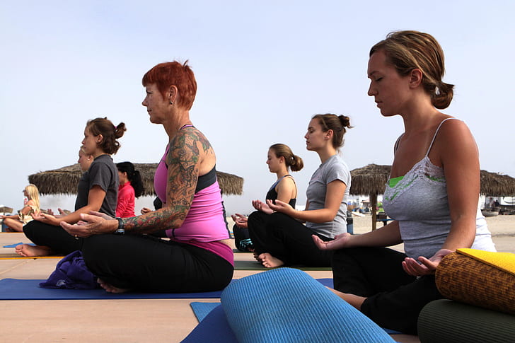 women, yoga classes, fitness, asana, instructor, hatha yoga