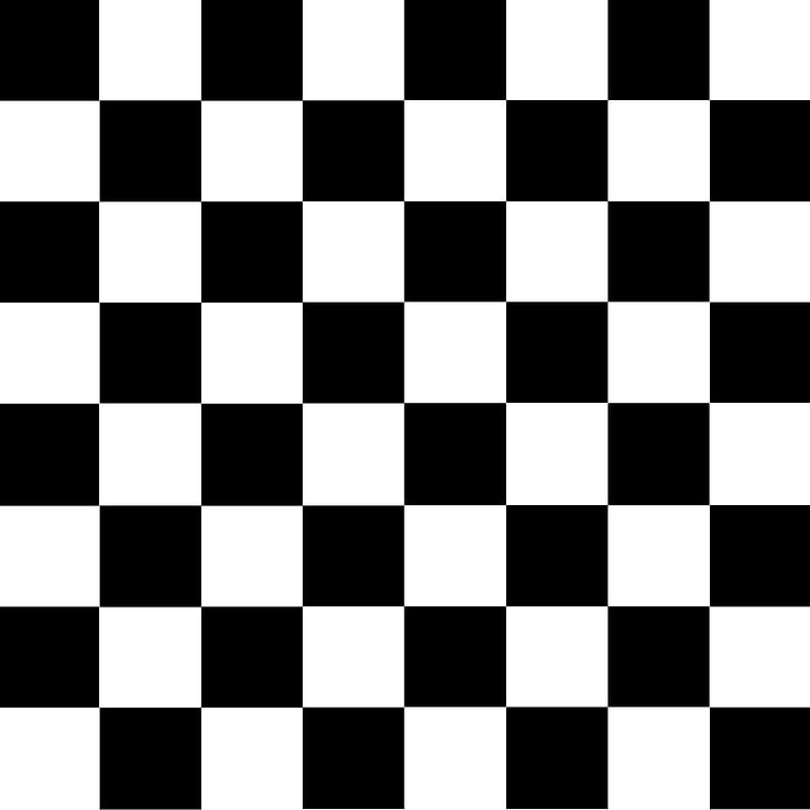 white and black checkered illustration