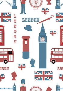 London tourist spots sticker