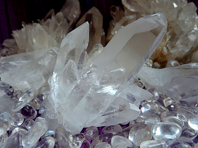 clear crystal quartz