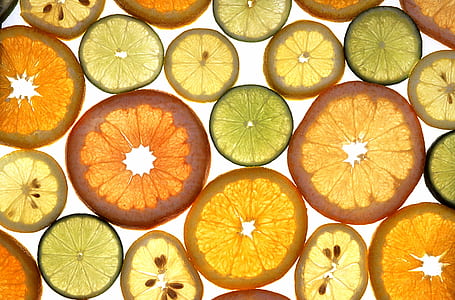 sliced fruit illustration