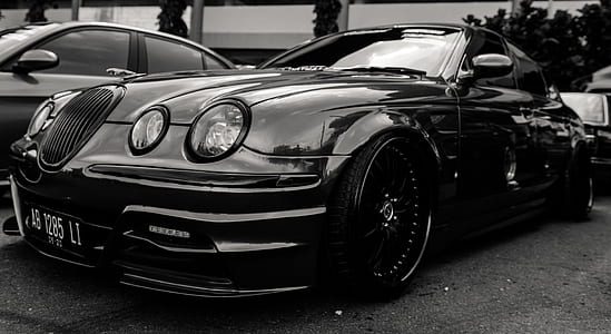 Car Grayscale Photography