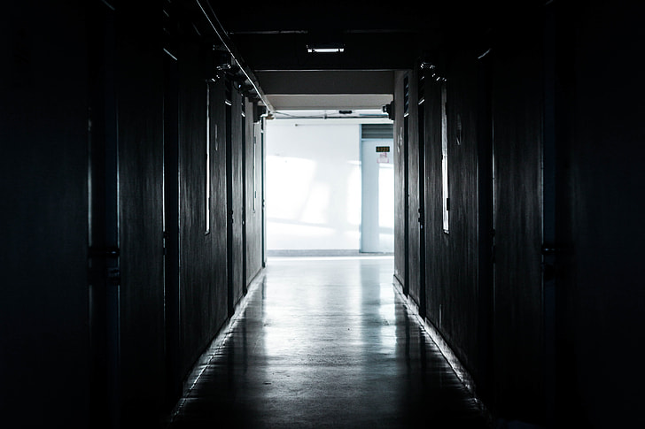 photography of hallway