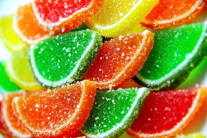 sugar-sprinkled candies
