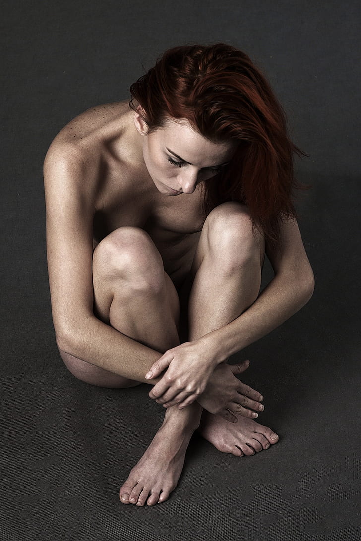 nude woman digital wallpaper