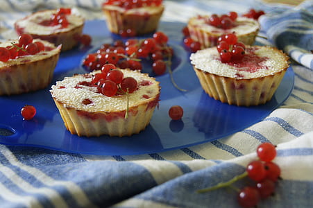 cupcake topping with cherry