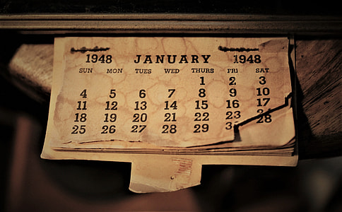 January 1948 calendar