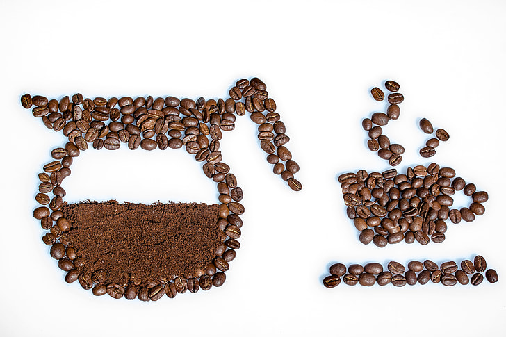 coffee beans artwork